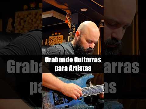 ¿Cómo es la experiencia de grabar guitarras eléctricas para artistas?🎸😬